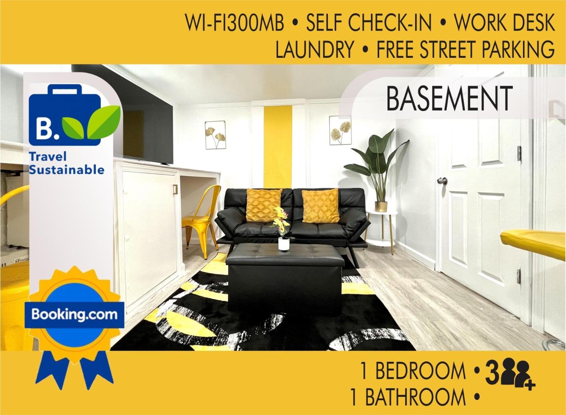 The Amber Retreat - Brooklyn Centre Comfort - Charming Space For Families, Couples & Business Travelers Near Downtown - With 300Mb Wifi, Parking & Self Check-In Кливланд Екстериор снимка